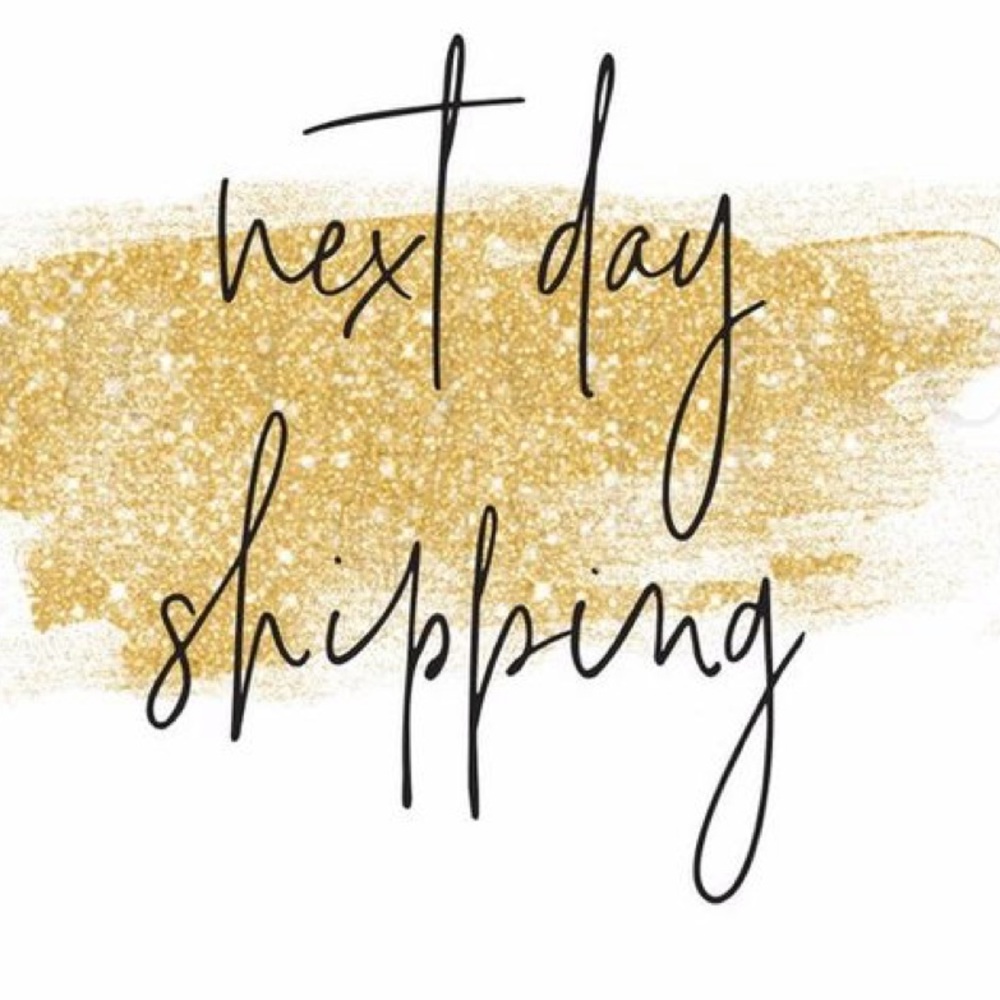 Next day shipping ✌🏼